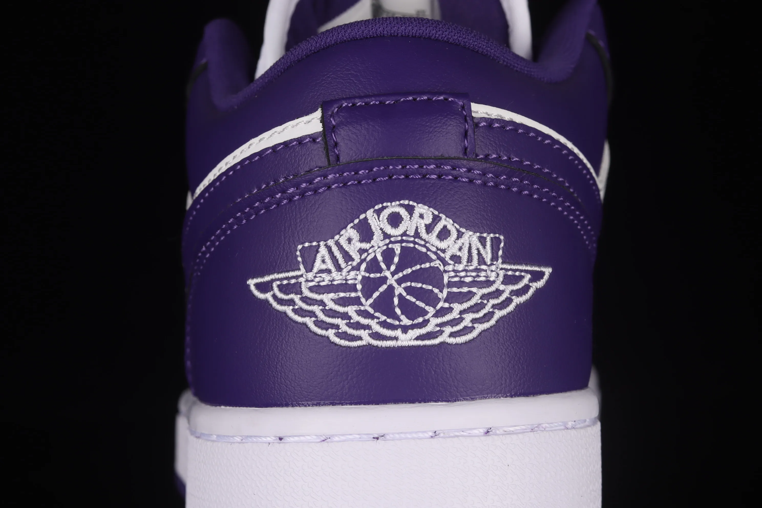 All categories Air Jordan Jordan series basketball shoes Air Jordan 1 Low Air Jordan AJ1 Low AJ1 Joe 1 white and purple low-top cultural leisure sports basketball shoes DC0774-500
